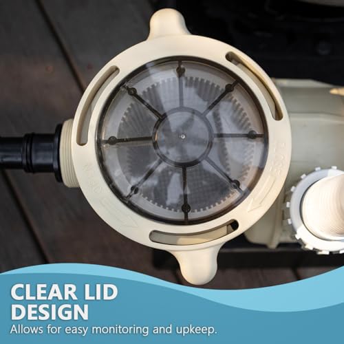 Xtremepowerus 75025 1.5Hp Variable Speed Whisper Above Ground Swimming Pool Pump Beige thumb #6
