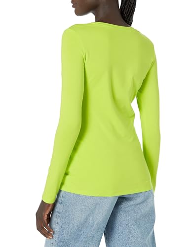 Image of Amazon Essentials Women's Regular-Fit Long-Sleeve Crewneck T-Shirt (Available in Plus Size)