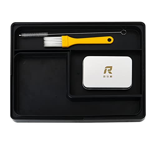 Cigarette Rolling Machine With Rolling Tray, Tobacco Rolling Machine Hand Operation Injector To Rolling Your Own Cigarettes, 100Mm, Regular Tubes, King Size (Black) #TOP5