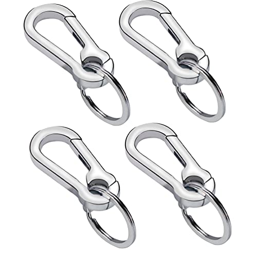 VICASKY 4sets Key Chain Waste Hanging Key Holder for Men and Women Clips and Convenient Bag Chain for Home and