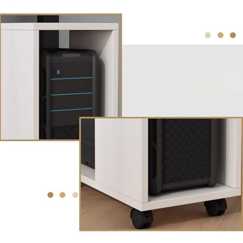 Soporte para CPU CPU Bracket Soporte de Escritorio para Computadora Bandeja Chasis Rack Arrastre Gabinete Repisa de Almacenamiento miniatura 5