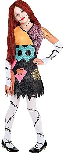 Party City Sally Halloween Costume For Girls, The Nightmare Before Christmas, Extra Large (14-16), Includes Wig