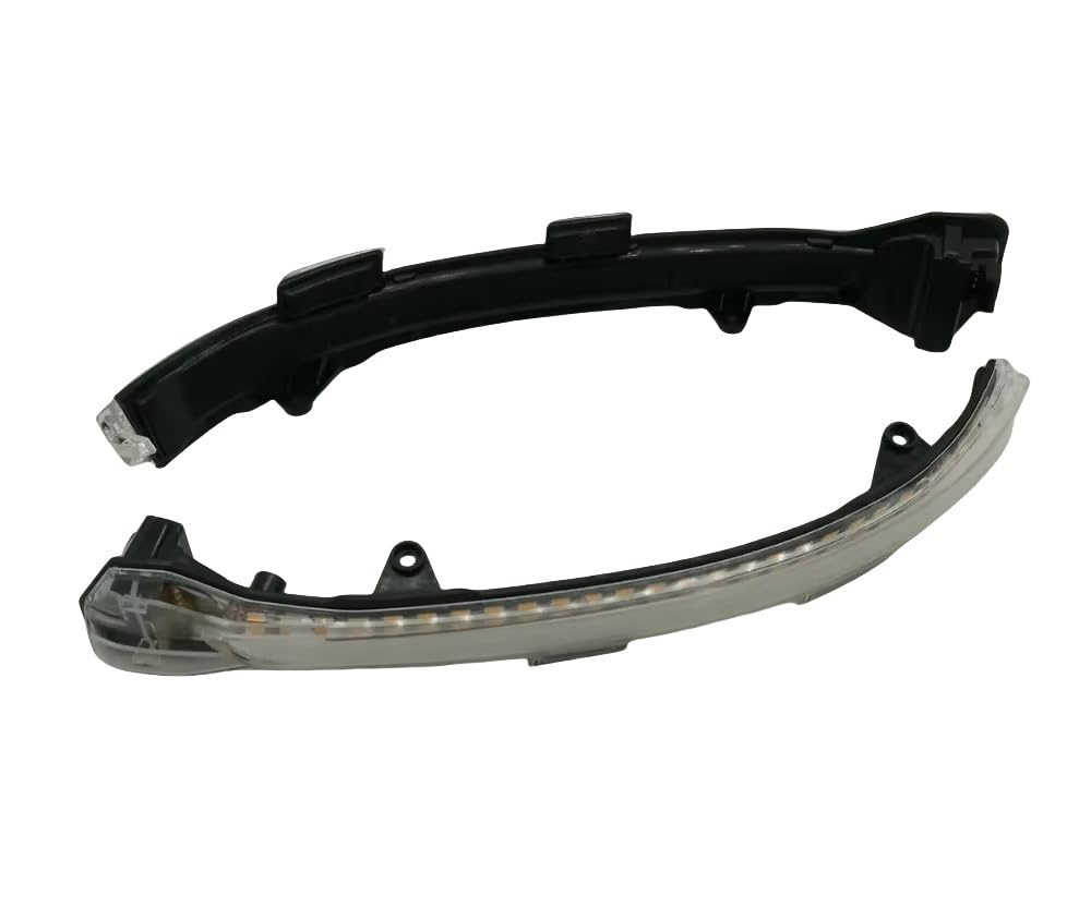 Retrovisore indicatori direzione 2 pezzi indicatori direzione dinamici in cristallo per Golf MK7.5 GTI 7 7.5 R per Rline GTD 2013-2020 specchietto retrovisore luce freccia trasparente
