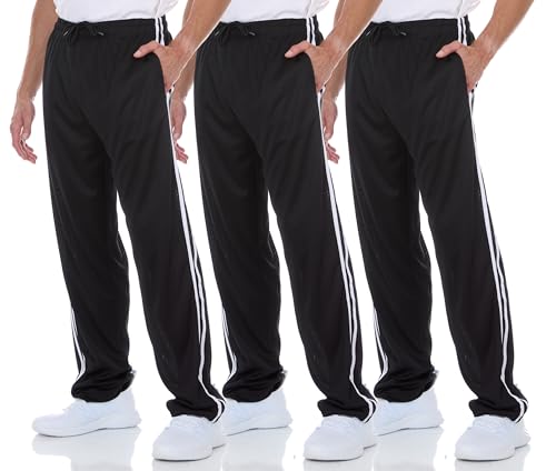Amazon.com: DARESAY 3 Pack: Mens Athletic Pants with Pockets, Mens