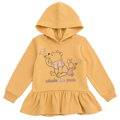 Image of Disney Junior Fleece Pullover Hoodie and Leggings Outfit Set Infant to Big Kid Sizes (12 Months - 14-16)