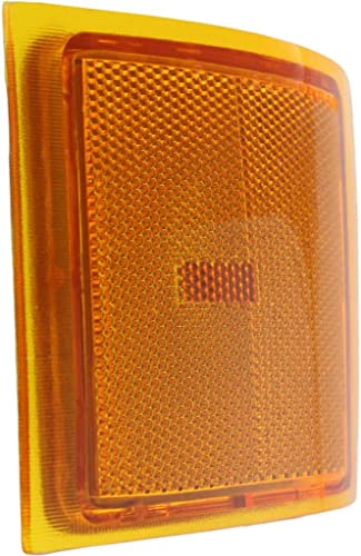 I-Match Auto Parts | Front Lower Right Passenger Side Marker Parking Light Lens Bumper Reflector | For 1994-2000 Chevrolet (Fullsize C/K - Suburban -Tahoe) | 5977738 Gm2551144 #TOP2