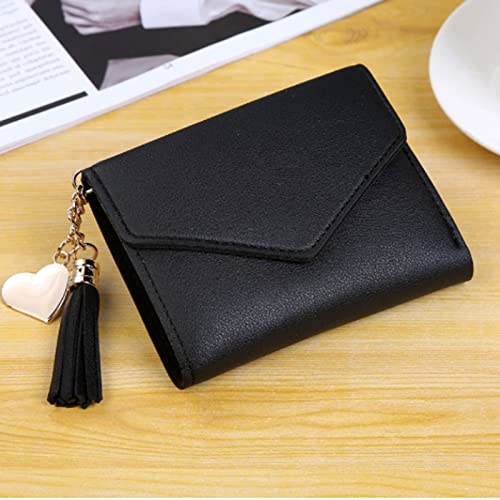 Womens wallet Female for Coins Cute Small Leather Zipper Purses Purse Clutch (Gray)3