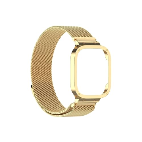 [ANGIRSFPO] [voh Xiaomi ɓKWatch 3 ANeBuXgbvxg ^RAuXbg+Jo[P[X Redmi ɓK Watch 3 ohXgbvɓK(Gold,Redmi watch 3 active)