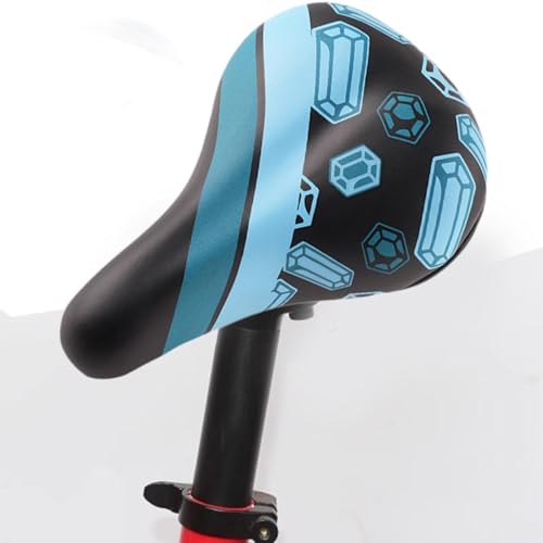 Sillín de bicicleta infantil impermeable contra humedad con cojín de PU 4