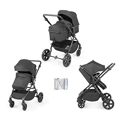 Ickle Bubba Comet 2 in 1 Carrycot and Pushchair - Black Cover
