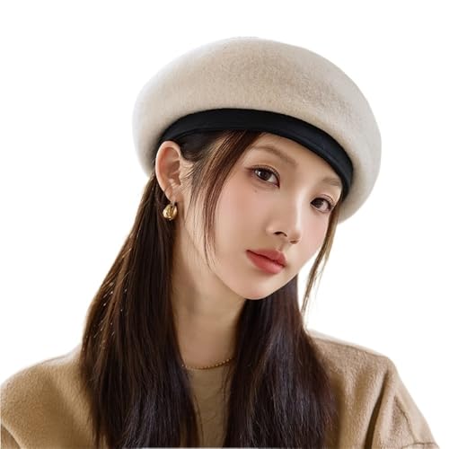 Bonnets chauds en laine sous forme de bérets vintage pour affronter le froid avec style