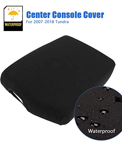 Center Console Cover Compatible with Tundra 2007-2013, Armrest Cover Replacement, Anti-Scratch & Waterproof