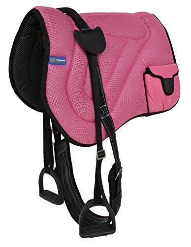 Professional Equine Horse Neoprene Padded Anti-Slip Breathable Pink Bareback Pad 39194PK