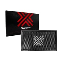 Pipercross Rechteckiger Performance-Panelfilter PP1895, hohe Filtrationseffizienz, verbessert die Kraftstoffleistung, und wiederverwendbar, kompatibel mit Audi Cupra Seat Skoda