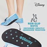 Disney Slippers Women and Teens, Slipper Socks Ballet Slippers, Eeyore Minnie Mickey Stitch Gifts (3-5 UK, Blue Stitch) - Image 6
