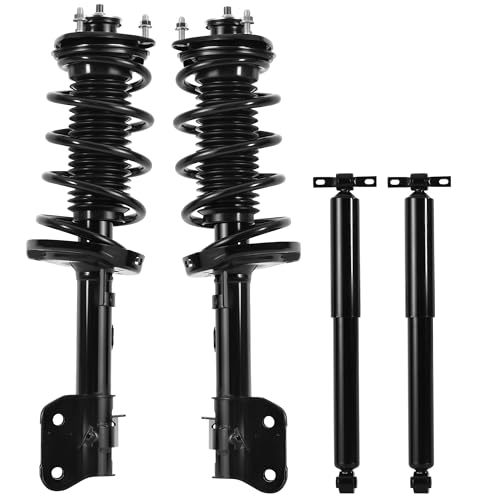 AUTOSAVER88 Front Complete Struts Rear Shocks Assembly Compatible with 2011-2017 Odyssey 11-17 Odyssey front&rear