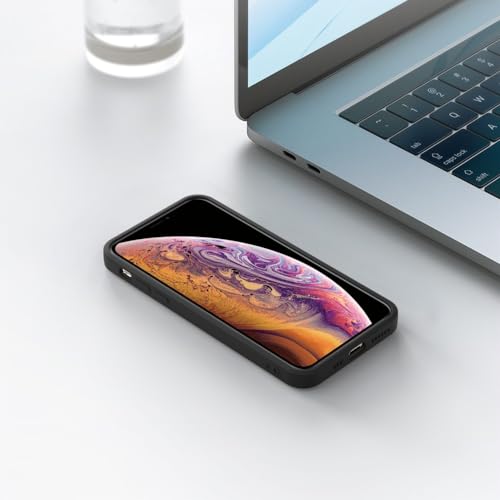 Image of for iPhone Xs Case Black, Scratch Resistant with Soft Touch, Slim Thin Phone Cover for iPhone X 5.8 inch