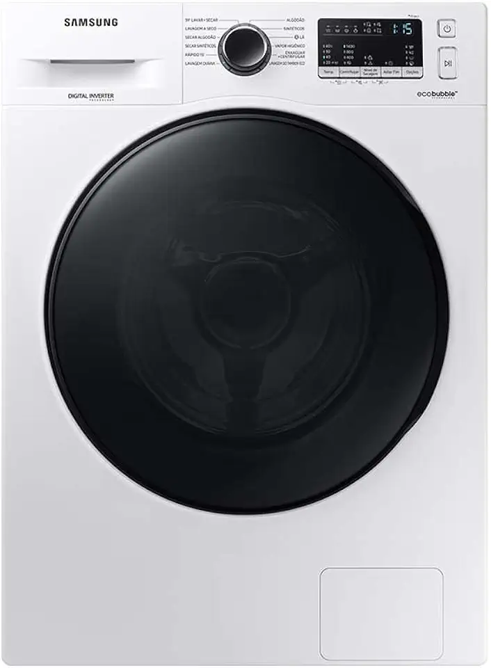 Lava e Seca Samsung 11kg Wd11a4453bw Digital Inverter Ecobubble Branca 127v