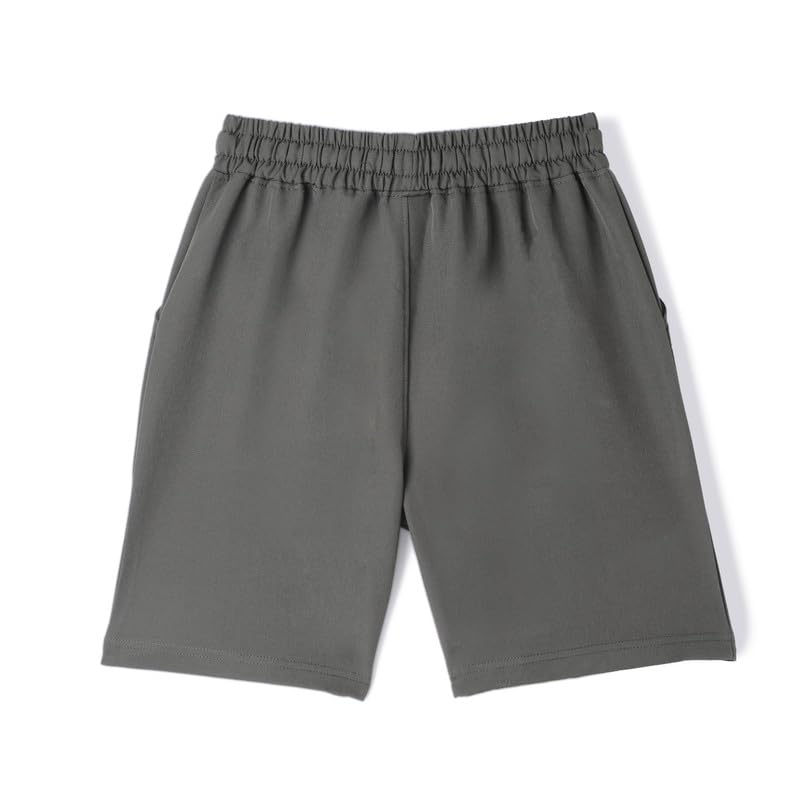 chopper club Boys Athletic Sports Shorts in Polyester Textile in a Pack of 4 Regular Fit Shorts Above Knee Length3