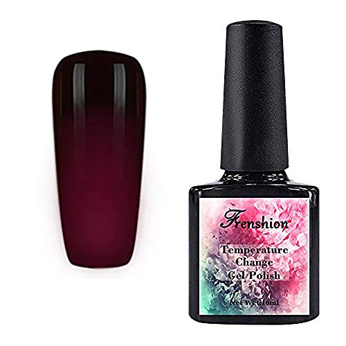 Frenshion Thermo Nagellack Auflösbarer Gel UV Nagellack UV Gel Farbwechsel 10ml 02 Cover