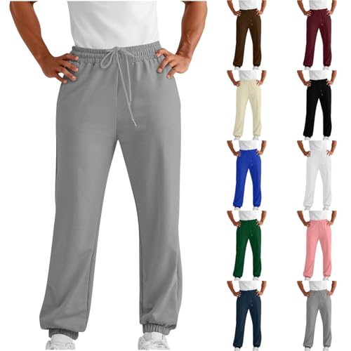 Sweatpants Women High Waisted Baggy Lounge Pants Straight Leg Drawstring Jogger Sweatpants Casual Workout Sweats 2025