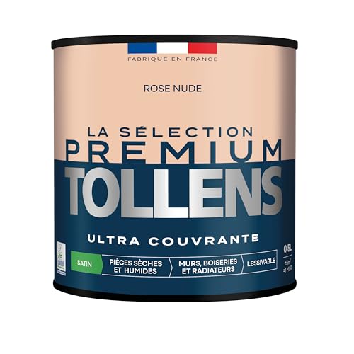 Tollens - Peinture Couleur - Murs, Boiseries & Radiateurs - La Sélection Premium - Pièces sèches et humides - Ultra couvrante & résistante - Ultra rapide -...