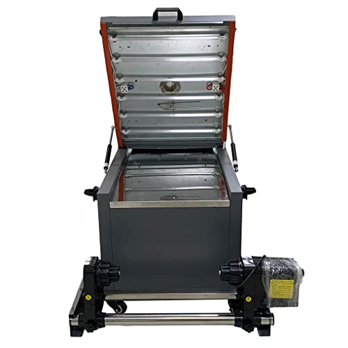 Povokici 14.5In Dtf Powder Shaker And Dryer Machine High Speed Direct To Film Transfer Printing On T-Shirts Clothes, Automatic Tpu Adhesive Powder Shaking Machine For Dtf Printer Us Stock #TOP2