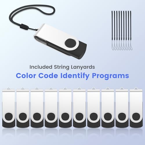 128MB USB Stick 100 Stück, ABLAZE USB 2.0 Speicherstick Memory-Stick 100er Pack 128 MB Pendrives(schwarz)