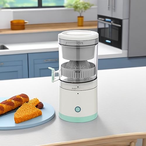 YUYTE Presse-Agrumes électrique,Extracteur de Fruits Multifonctionel,Machine à Jus 360 ° Portable électrique Automatique Extracteur de Jus d'orange pour la Maison,la Cuisine,L'hôtel de Voyage