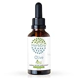 Olive B60 Alcohol-Free Herbal Extract Tincture, Super-Concentrated Organic Olive (Olea europaea)...
