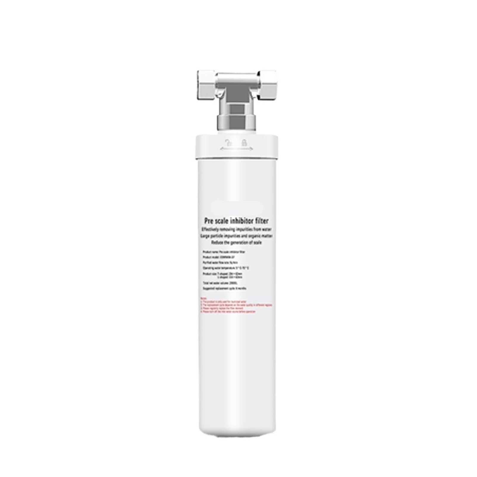 Jjkkozvqf Filter Element Pre-Filter Faucet Filter For Bathroom Shower Limestone Scale Inhibitor Water Softener System(Filter Element)