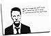 Produktbild Panther Print - Großer Kunstdruck auf Leinwand, mit Fight Club Zitat, 76,2 x 50,8 cm