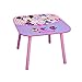 Delta Children - Disney Minnie Mouse Kids Table and Chair Set 3- Piece Set (2 Chairs Included) - Ideal for Arts & Crafts, Snack Time, Homework & More, Pink