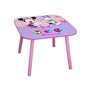 Delta children 2 included disney minnie mouse kids chair table 3 piece set multicolor  urban country home decor