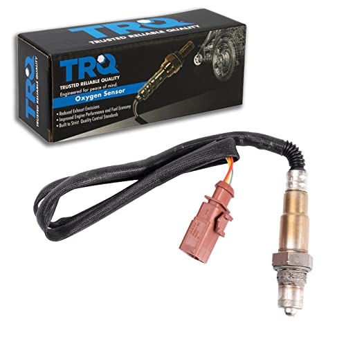 TRQ O2 Oxygen Sensor 5 Wire Wide-Band Planar Compatible with 2015-18 Audi A8 Quattro, RS7, S6, S7, S8, Volkswagen Golf R