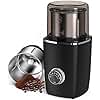 CEVING Hands-Free Blade Coffee Grinder, Cordless Coffee Mill with 5-30S Adjustable Grinding, Triple-Lock Safety 
1500mAh Rechargeable Battery with Removable Bowl, Portable for Camping, Travel, etc.