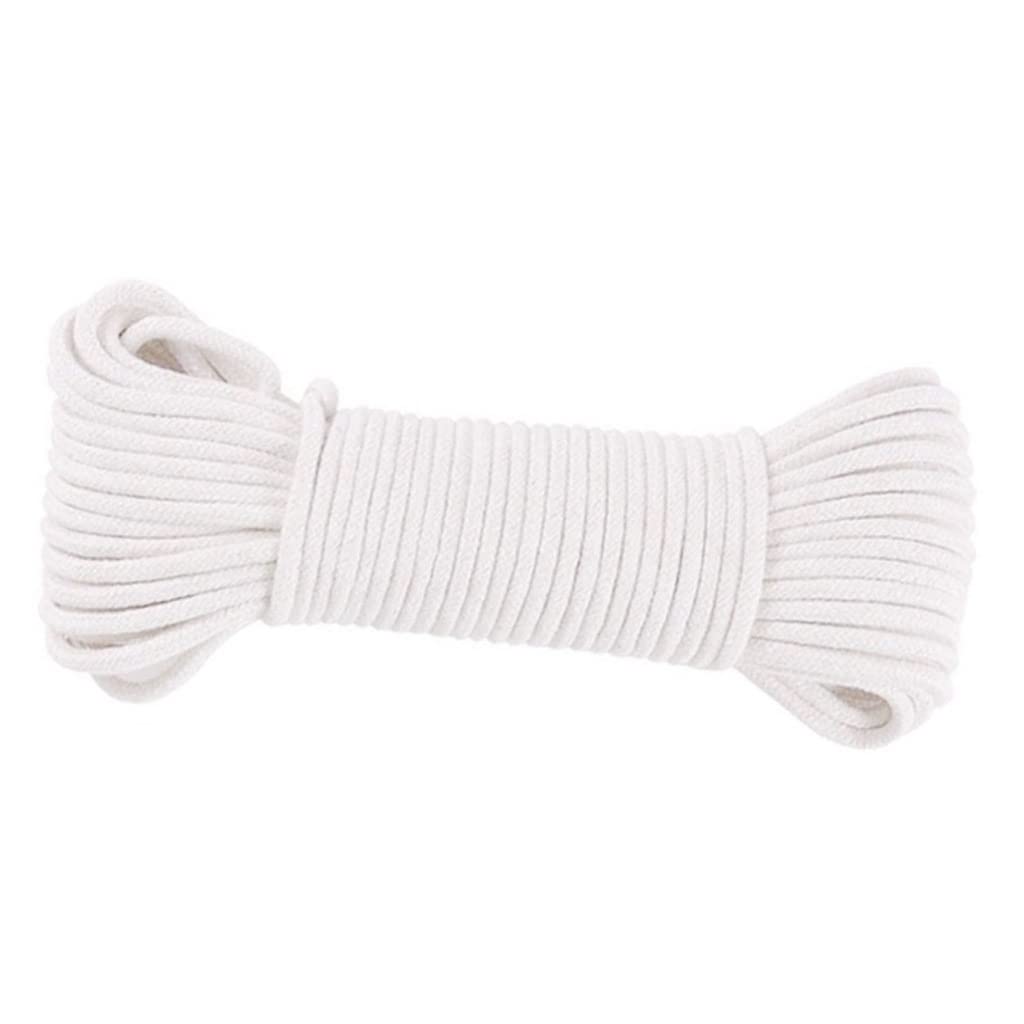 Samonawadniający bawełniany sznurek z knotem, do sadzenia roślin doniczkowych Doniczka Automatyczny, powolny system nawadniania ogrodowego 4/6 mm(Length 200m(Dia 4mm))