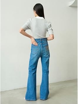 Amazon | [スナイデル] ラッフル刺繍ニットプルオーバー