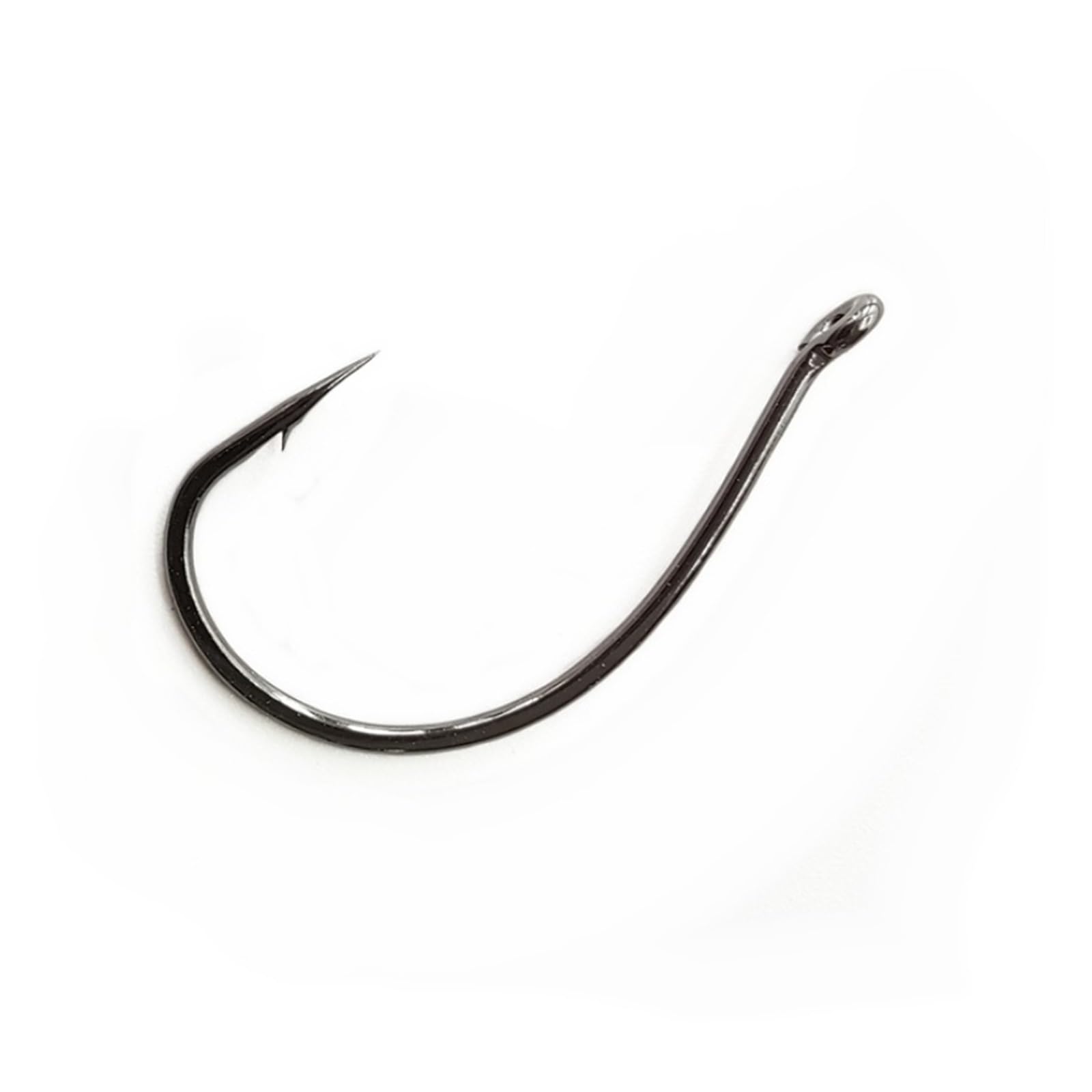 Crochet de pêche, hameçons de pêche, Hameçon de pêche aux Yeux de Carpe Circulaire Taille 3-3/0# Hameçons à Poisson Japonais Hameçons de pêche barbelés à gabarit Hameçon à Poisson Tackle 50pcs (Color
