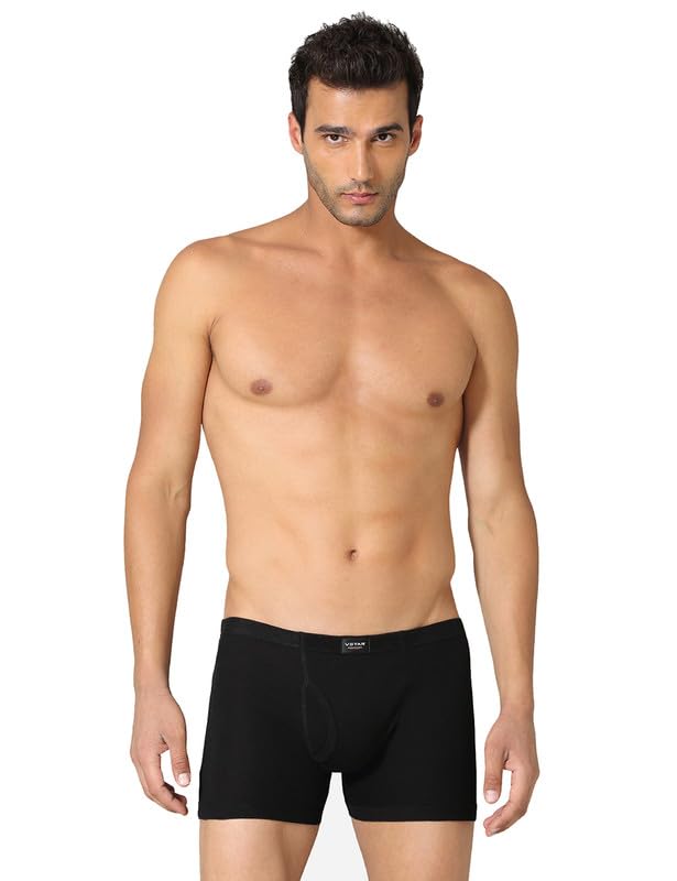 Image of VSTAR Jaz Neo Mens Trunk Underwear, Comfortable Innerwear with a Pouch Fly Opening, Unique Leg Treatment to Prevent Riding up