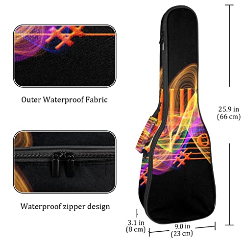 Housse pour ukulélé rétro avec rembourrage en éponge de 10 mm d’épaisseur 53,3 cm avec sangles réglables pour concert… - Les Beatles, Paul McCartney, John Lennon, RIngo Starr, George Harrison Housse pour ukulélé rétro avec rembourrage en éponge de 10 mm d'épaisseur 53,3 cm avec sangles réglables pour concert… – Image 5