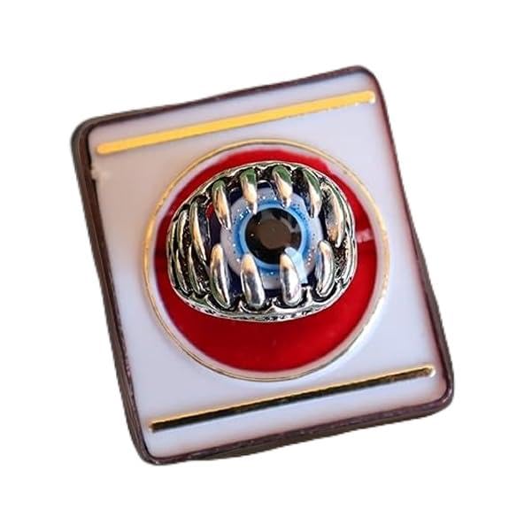 Salvus APP SOLUTIONS Metal Nazar-Battu Evil Eye Finger Ring Men and Boys/Metal Rings/Accessories Jewellery for Men & Boys (1 PC_Adjustable) (B0BVBCTGG4) Amazon Price History, Amazon Price Tracker