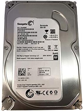 Seagate 500GB 3.5" Barracuda Internal Hard Disk Drive/HDD ST500DM002