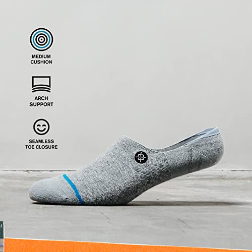 Stance Current 3 Pack No Show Socks (Medium, Blue)2
