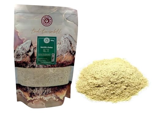 Paul & Paulina Kartoffelflocken getrocknet 500g I Einzelfuttermittel für Hunde und Katzen I Ohne Konservierungsstoffe, künstliche Aromastoffe sowie Farbstoffe & Lockstoffe
