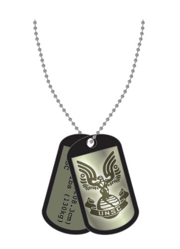 Bioworld Merchandising - Halo 4 pendentif Dog Tag Military Style