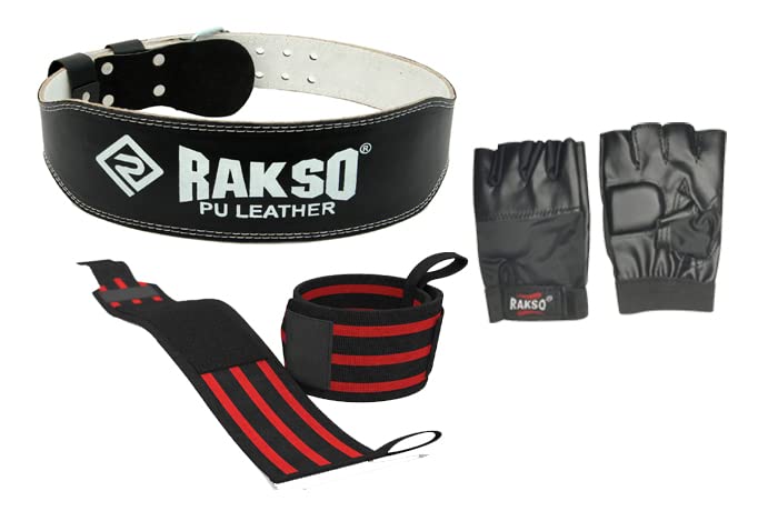 See full amazon price history chart for RAKSO Gym Leather Gloves with Wrist Band with Gym Belt Combo Support for Workout RAKSO Gym Leather Gloves with Wrist Band with Gym Belt Combo Support for Workout (B0B65W34MN) Amazon Price History, Amazon Price Tracker