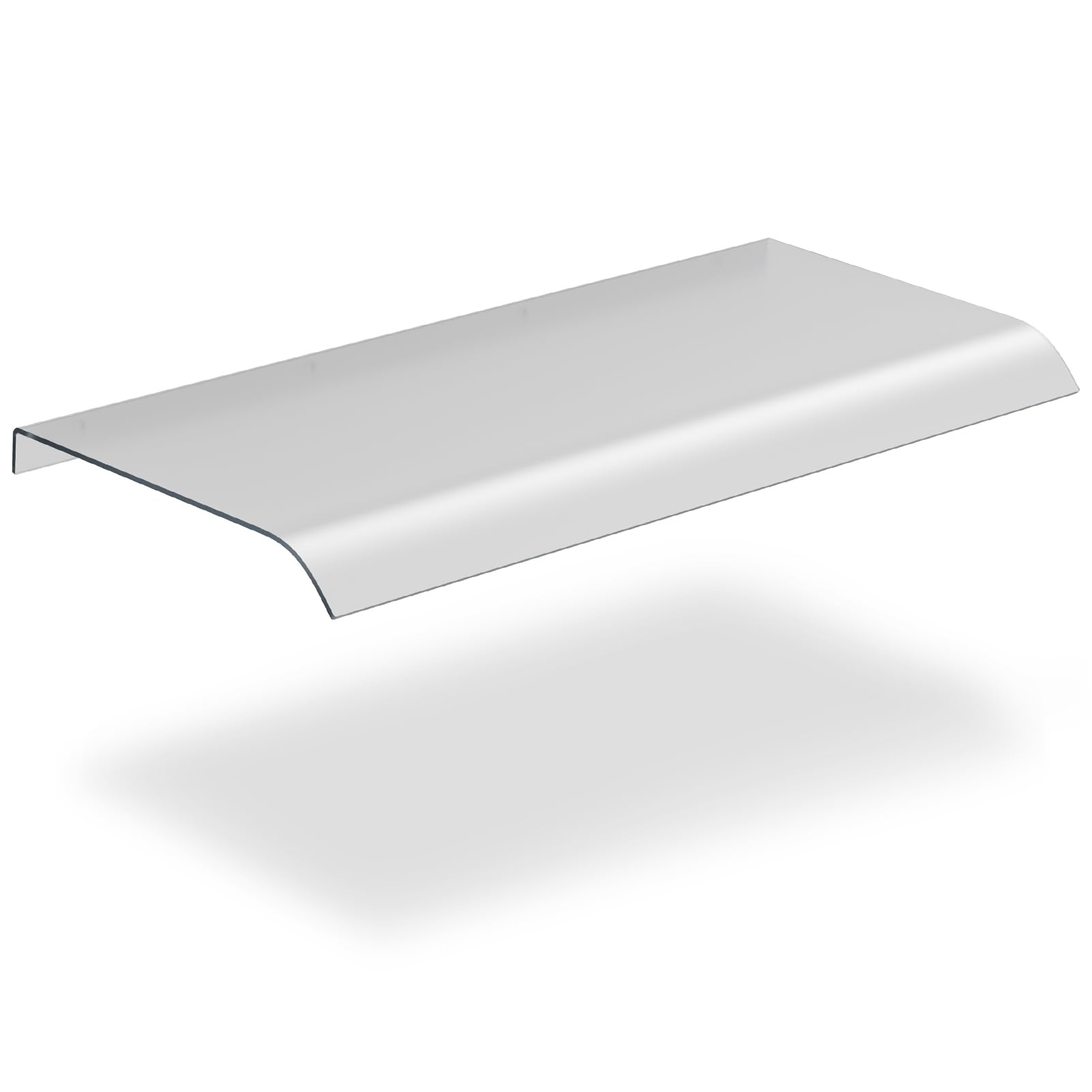 DKIEI Door Canopy Outdoor, Frosted Front Door Canopy Waterproof, Porch Rain Awning for Window, Patio, Roof Cover, UV Protection, 50 x 100cm