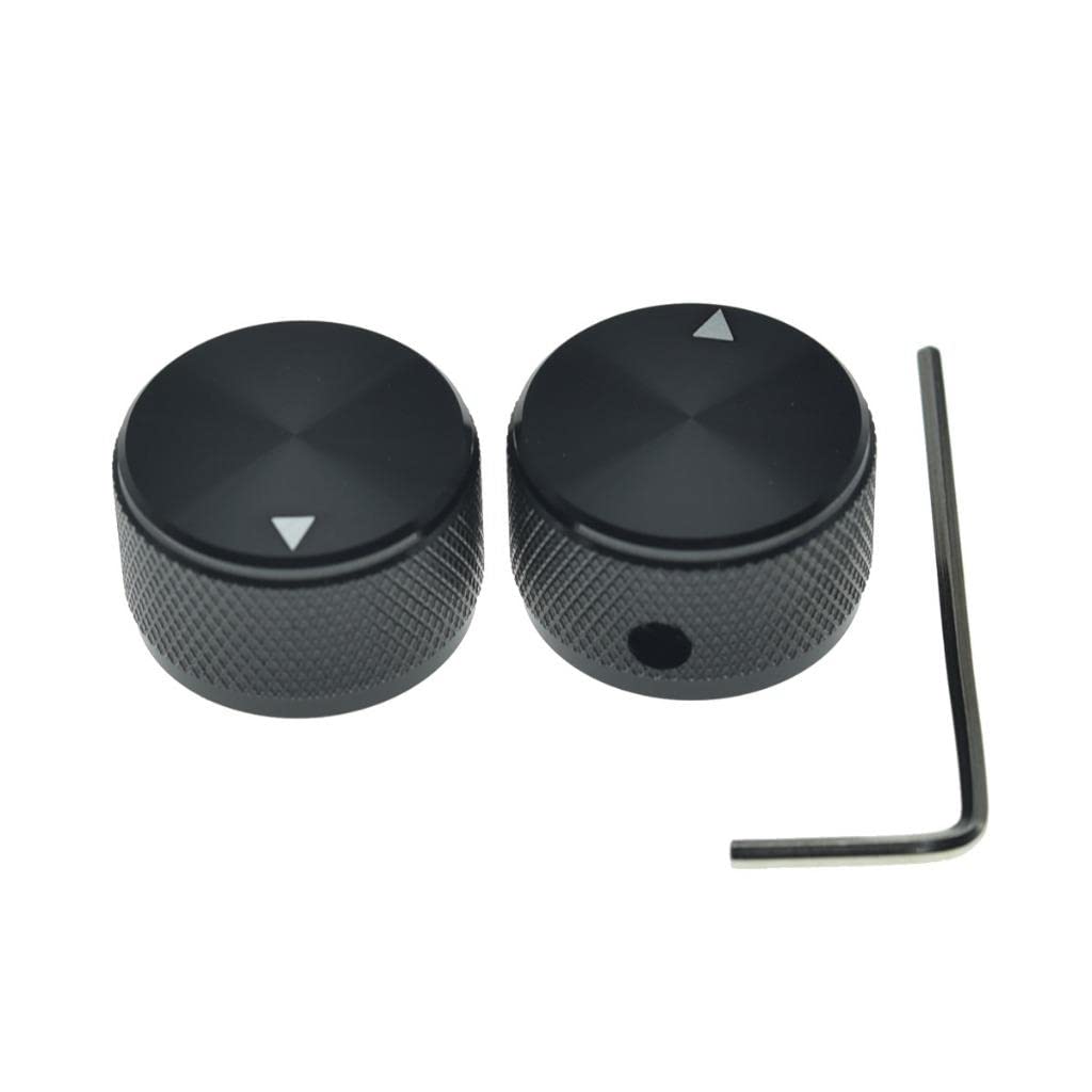 4 stuks 25 * 15,5 mm aluminium potentiometer potknoppen 1/4  (6,35 mm