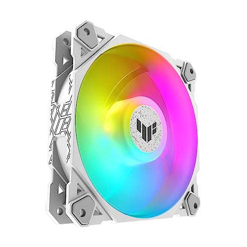 Image of Asus - Lots de 3 Ventilateurs TUF Gaming TF120 ARGB White Edition